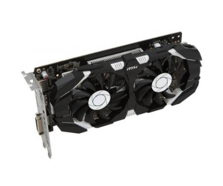 Видеокарта MSI GeForce GTX1050 Ti 4096Mb DUAL FANS OC (GTX 1050 Ti 4GT OC)