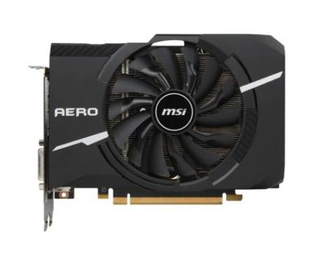 Видеокарта MSI GeForce GTX1070 8192Mb AERO ITX OC (GTX 1070 AERO ITX 8G OC)