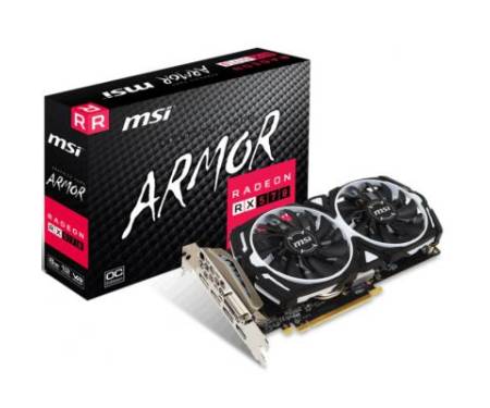 Видеокарта MSI Radeon RX 570 8192Mb ARMOR OC (RX 570 ARMOR 8G OC)