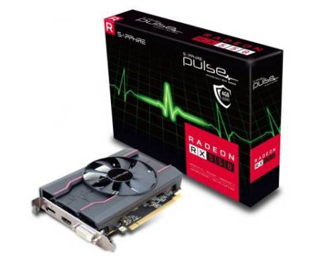 Видеокарта Sapphire Radeon RX 550 4096Mb PULSE (11268-01-20G)