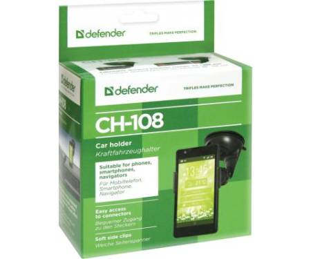 Универсальный автодержатель Defender Car holder 108 for mobile devices (29108)
