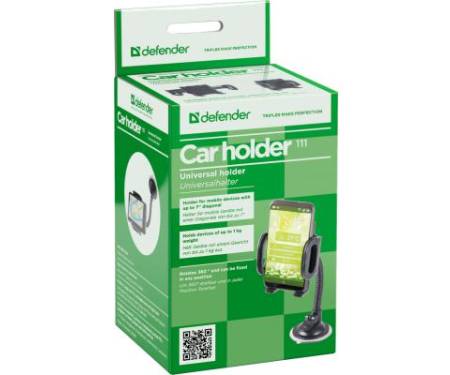Универсальный автодержатель Defender Car holder 111 for mobile devices (29111)
