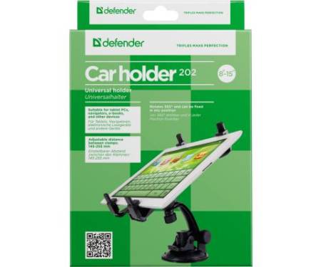 Универсальный автодержатель Defender Car holder 202 for tablet devices (29202)