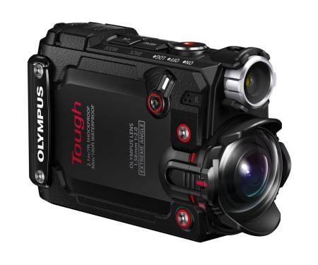 Экшн-камера OLYMPUS TG-Tracker Black (Waterproof - 30m; Wi-Fi; GPS) (V104180BE000)