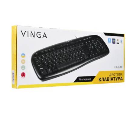 Клавиатура Vinga KB500BK
