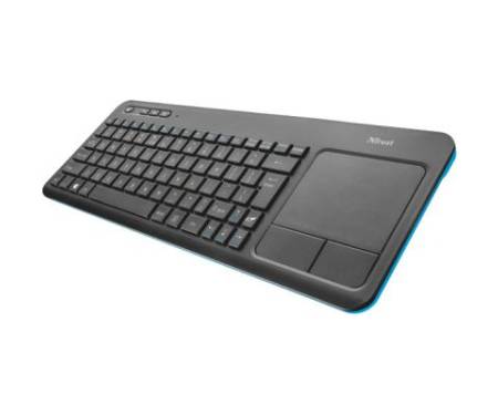 Клавиатура Trust Veza wireless touchpad UKR (21627)