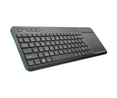 Клавиатура Trust Veza wireless touchpad UKR (21627)