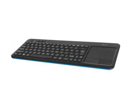 Клавиатура Trust Veza wireless touchpad UKR (21627)