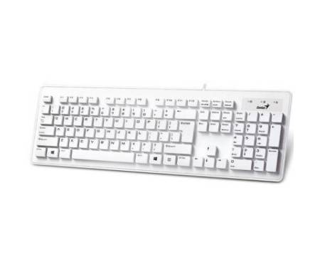 Клавиатура Genius SlimStar 130 White USB Ru (31300726104)