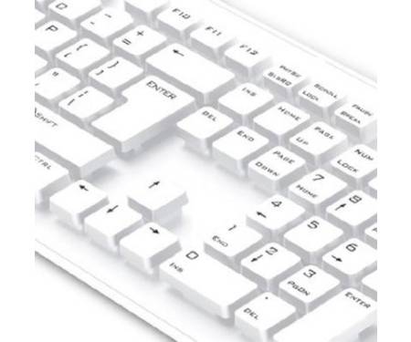 Клавиатура Genius SlimStar 130 White USB Ru (31300726104)