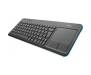 Клавиатура Trust Veza wireless touchpad RU (21469)