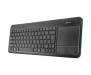 Клавиатура Trust Veza wireless touchpad RU (21469)