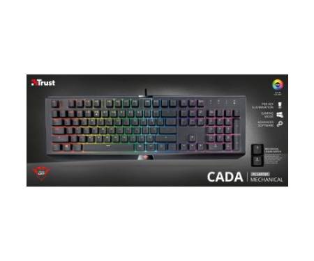 Клавиатура Trust GXT 890 Cada RGB Mechanical UKR (21808)