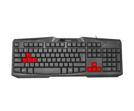 Клавиатура Trust Ziva gaming keyboard UKR (22114)