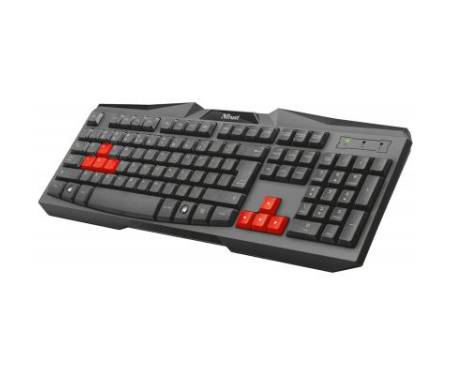 Клавиатура Trust Ziva gaming keyboard UKR (22114)