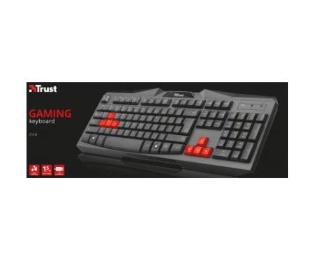Клавиатура Trust Ziva gaming keyboard UKR (22114)