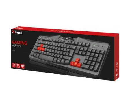 Клавиатура Trust Ziva gaming keyboard UKR (22114)
