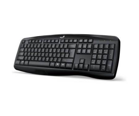 Клавиатура Genius KB-128 USB Black Ukr (31300001410)