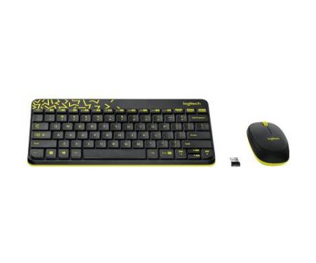 Комплект Logitech Wireless Combo MK240 Ru Black (920-008213)