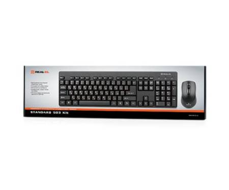 Комплект REAL-EL Standard 503 Kit, USB, black