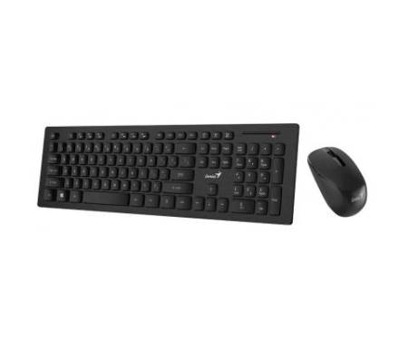 Комплект Genius SlimStar 8008 Black Ukr (31340001413)