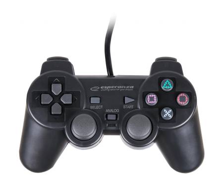 Геймпад Esperanza Vibration gamepad PS2/PS3/PC USB (EG106)