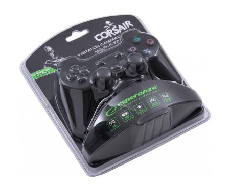 Геймпад Esperanza Vibration gamepad PS2/PS3/PC USB (EG106)