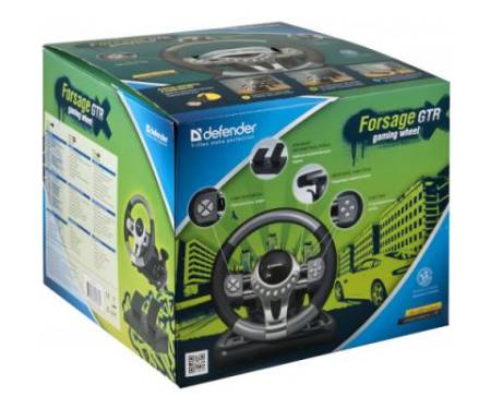 Руль Defender Forsage GTR для PC (64367)