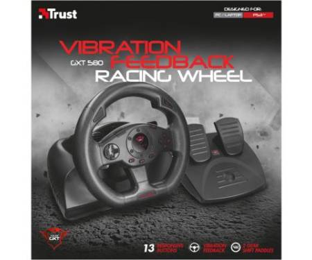 Руль Trust GXT 580 vibration feedback racing wheel (21414)