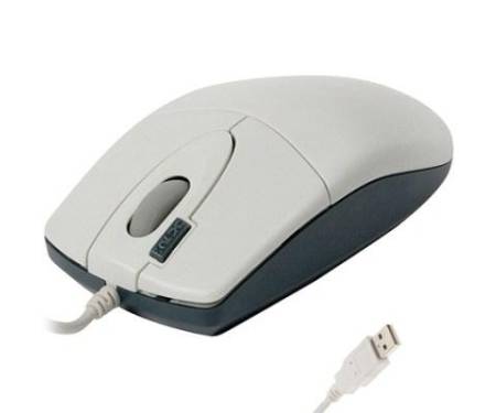 Мышь A4tech OP-620D WHITE-USB
