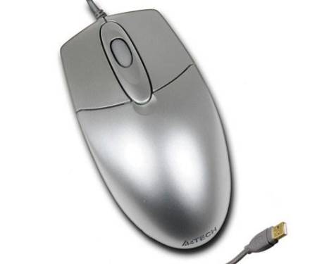 Мышь A4tech OP-720 SILVER-USB