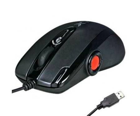 Мышь A4tech F6 black