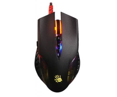Мышь A4tech Bloody Q50 Neon XGlide USB Black