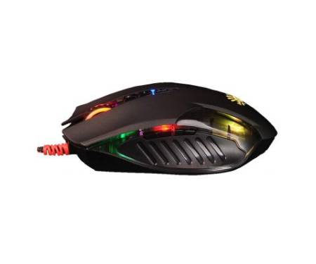 Мышь A4tech Bloody Q50 Neon XGlide USB Black