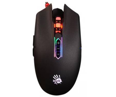 Мышь A4tech Bloody Q80 Neon XGlide USB Black