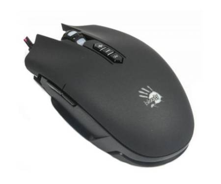 Мышь A4tech Bloody Q80 Neon XGlide USB Black