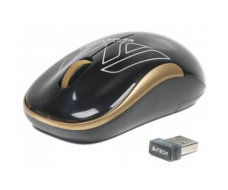 Мышь A4tech G3-300N Black-Golden