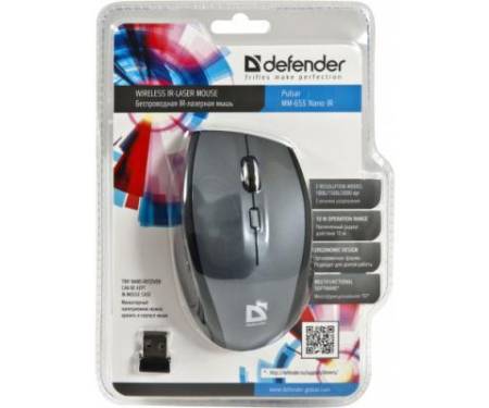 Мышь Defender Pulsar 655 Nano (52655)