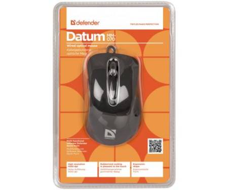 Мышь Defender Datum MM-070 Black (52070)