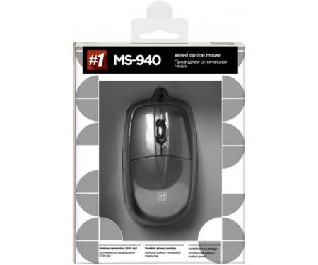 Мышь Defender Optimum MS-940 USB silver (52942)