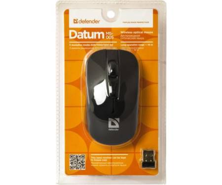 Мышь Defender Datum MS-005 Black (52005)