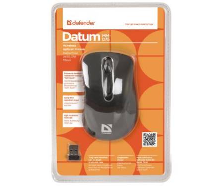 Мышь Defender Datum MM-075 Black (52075)