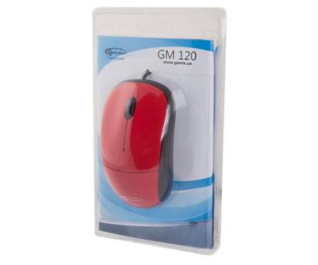 Мышь GEMIX GM120 red