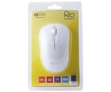 Мышь GEMIX Rio white
