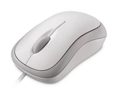 Мышь Microsoft Basic Optical USB White Business (4YH-00008)