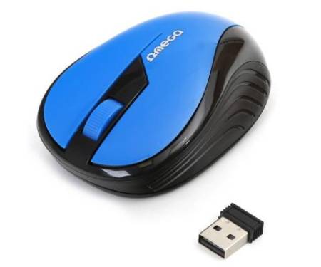 Мышь OMEGA Wireless OM-415 blue/black (OM0415BB)