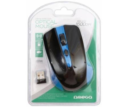 Мышь OMEGA Wireless OM-419 blue (OM0419BL)