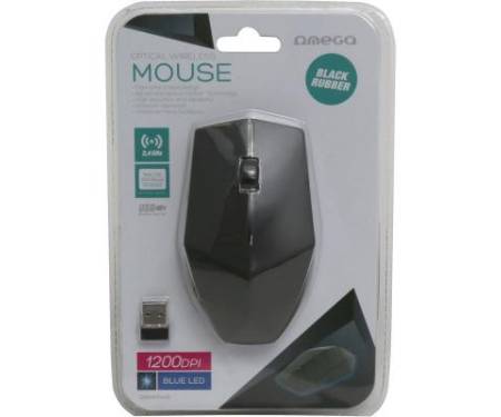 Мышь OMEGA Wireless OM-413 black diamond (OM0413WB)
