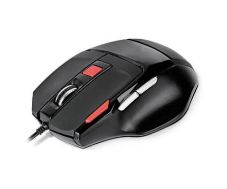 Мышь REAL-EL RM-500 Gaming, USB, black