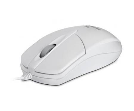 Мышь REAL-EL RM-211, USB, white